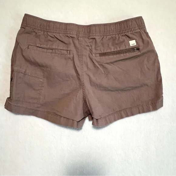 Vuori Vintage Ripstop Women’s Short Mauve Hazel Brown Size M - Picture 7 of 13